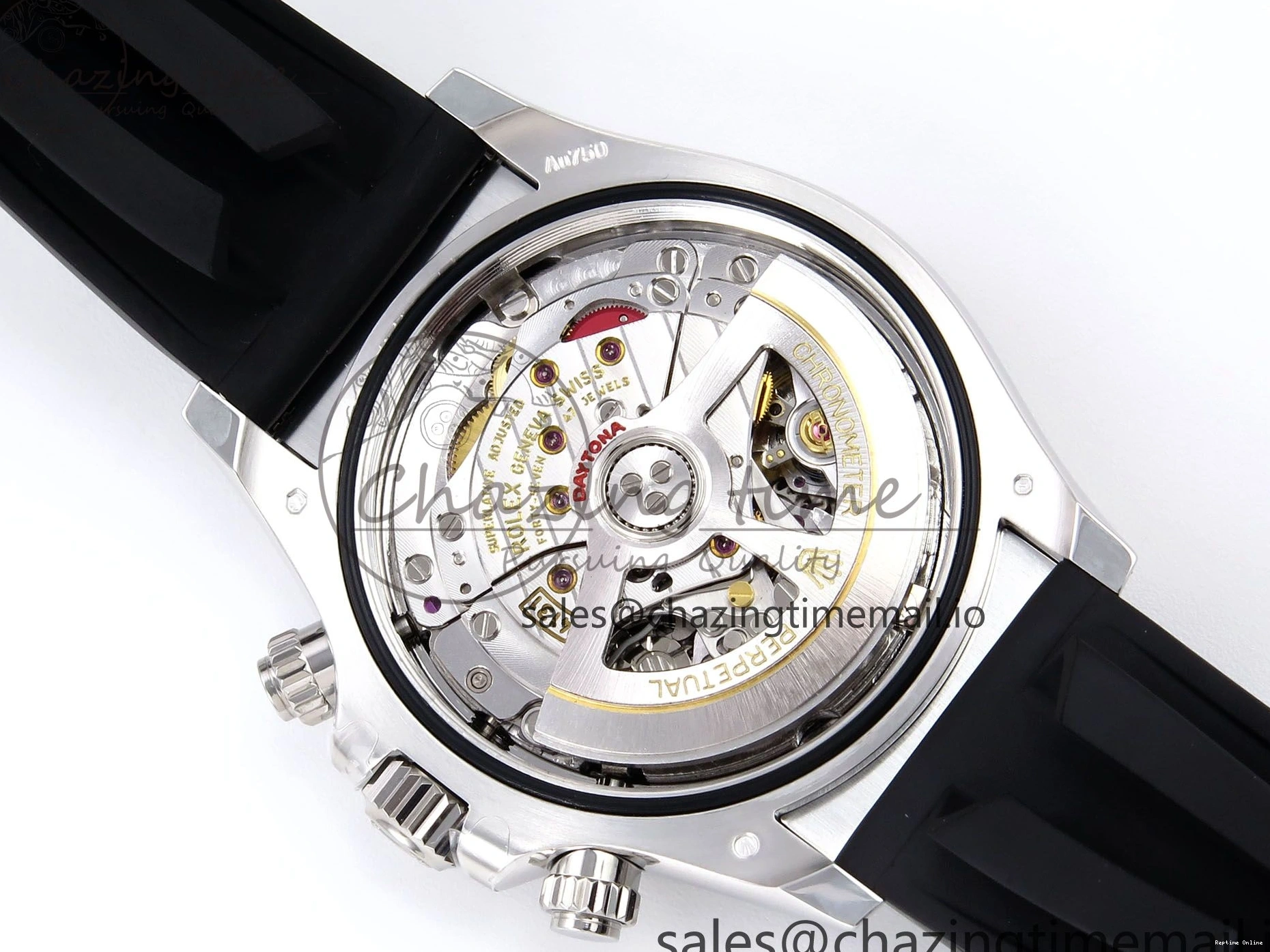 0417 EyeCatching Daytona 126519 LN APSF 1:1 Best Edition Black Diamonds Dial on Oysterflex Strap SH4131（Gain Weight） 1027